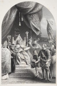 King John sinetti Magna Carta, kaiverrus W. French